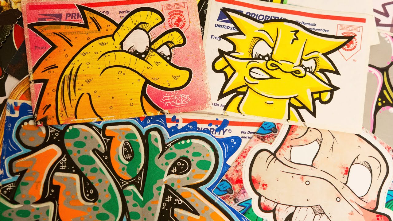 Isor Graffiti Sticker Trade