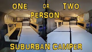 MY BEST 9th Gen Suburban Stealth & Outdoor Camper Yet