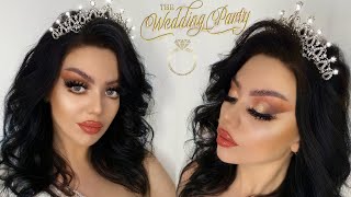 عرسك قريب‍️؟ اعملي مكياجك و تسريحة شعرك بنفسك/ لوك راقي/ خطوة خطوة / MAQUILLAJE ARABE PARA NOVIA