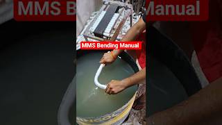 MMS Pvc Fire Conduit Pipe Bend Manual Bending Process 25 MM #shorts #pvc