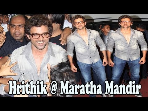 super-hero-hrithik-roshan-spotted-@-maratha-mandir-for-'krrish---3'