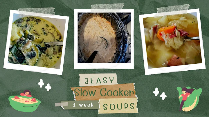 3 Easy Slow Cooker Soups// Jeni Gough