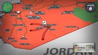 17 августа 2018. Военная обстановка в Сирии. ВВС Ирака нанесли удары по сирийским боевикам ИГИЛ.