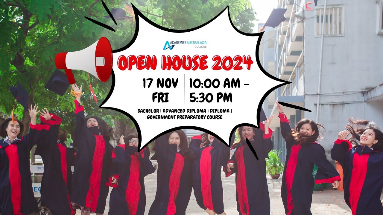 Open House 2024 [Academies Australasia College Singapore] YouTube
