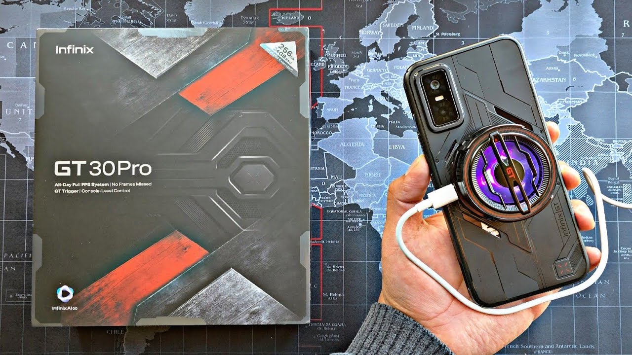 Infinix GT 30 Pro Gaming Master Edition / Unboxing ASMR 