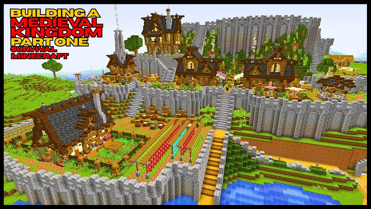 Building a NEW! Medieval Kingdom Part 1 | MINECRAFT - YouTube