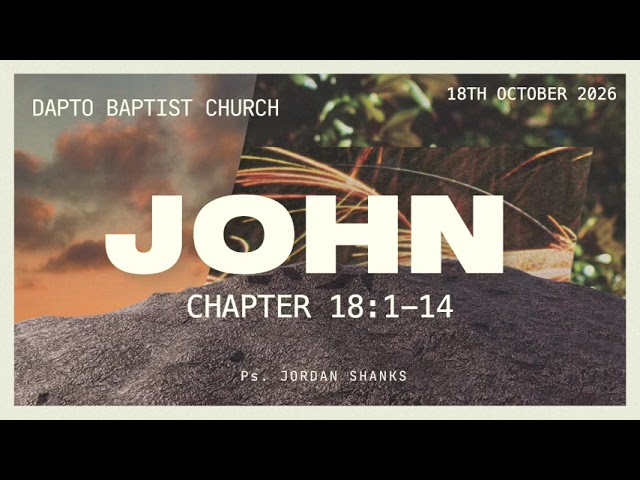 John 18:1-14 // Jesus Yields Himself Over To Death