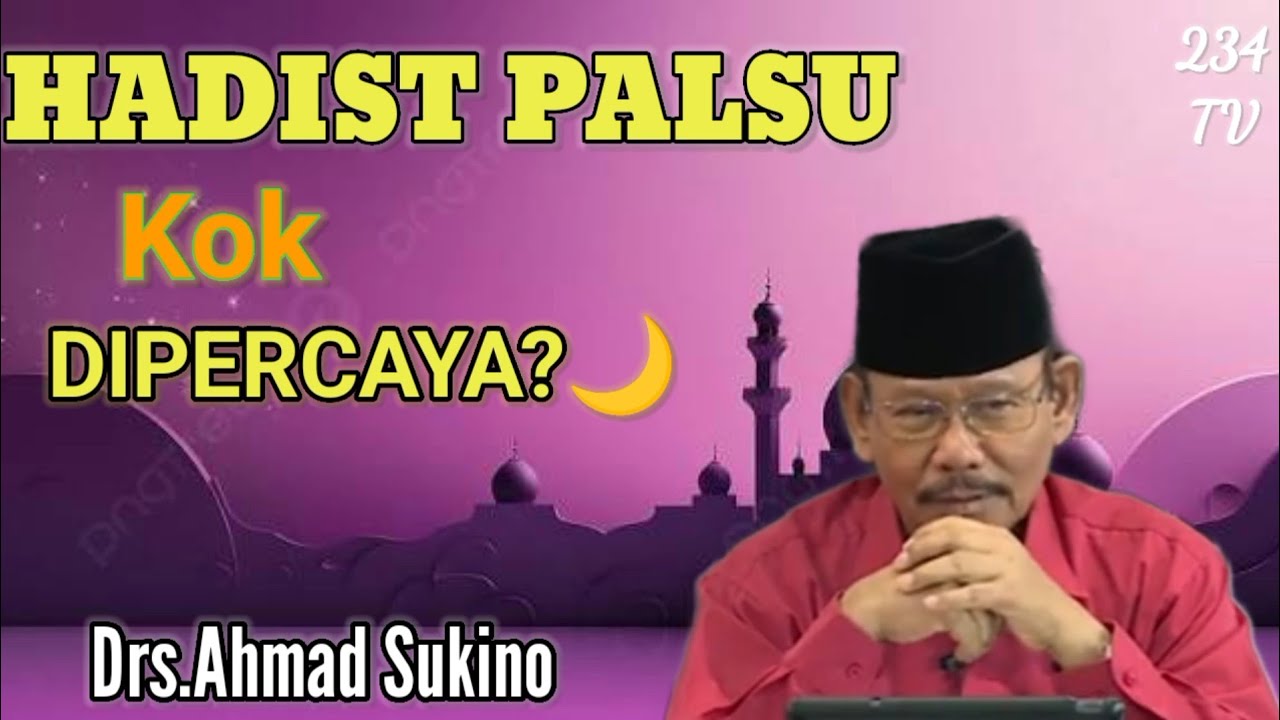 BEDAH LOGIKA:Alasan Hadis Palsu Bulan Rajab Gak Masuk Akal - Drs.Ahmad Sukino |Jihad Pagi MTA