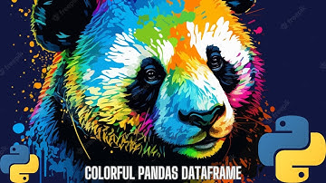 Turn Your DataFrames from Drab to Fab! eg The most useless python pandas trick.