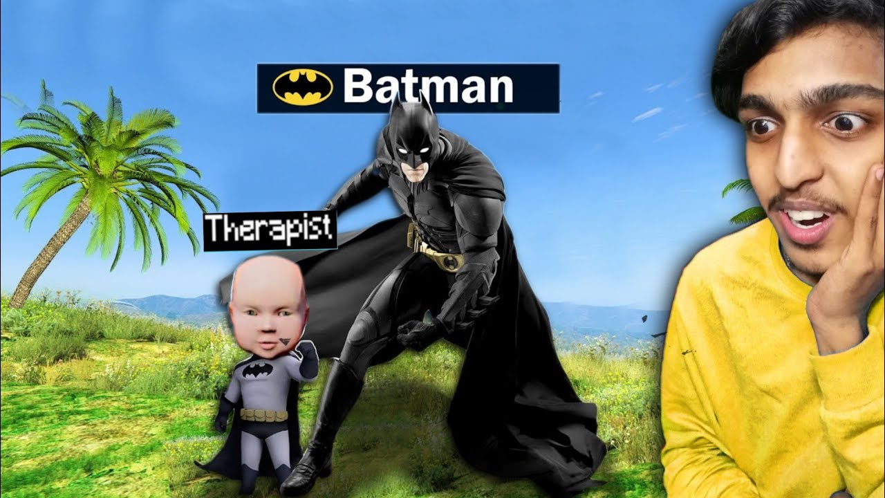 GTA 5 : Adopted By BATMAN🤩🤩!! MALAYALAM