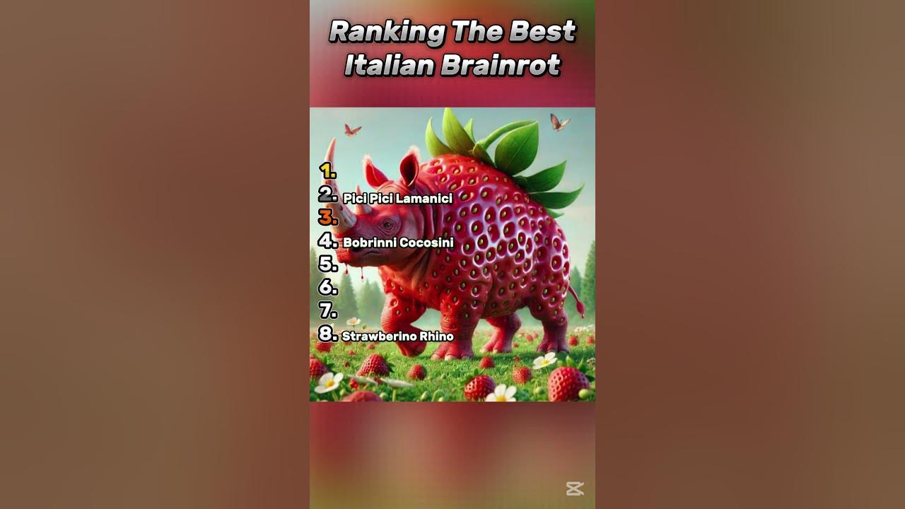 Ranking The Best Italian Brainrot pt.6!
