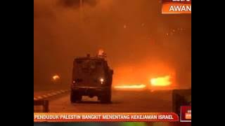 Penduduk Palestin bangkit menentang kekejaman Israel