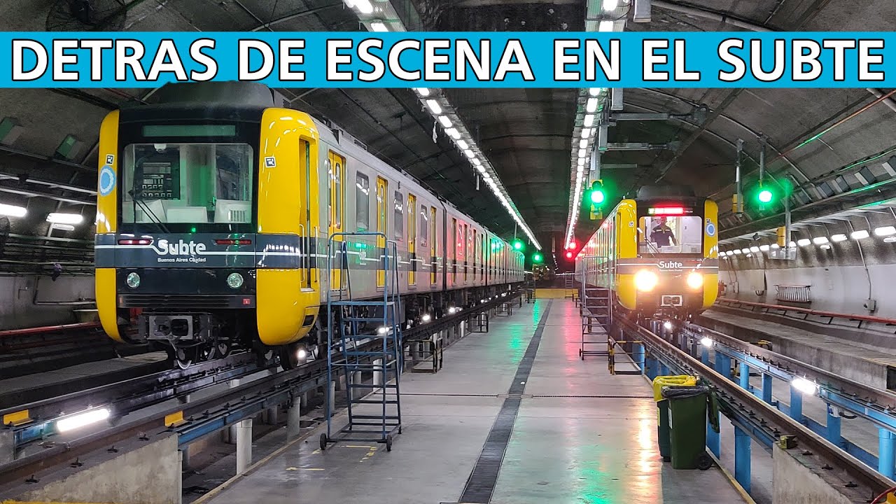 ASI Es El TALLER MAS MODERNO Del SUBTE De BUENOS AIRES 🚇