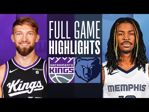 Kings at grizzlies | full game highlights | december 31, 2023