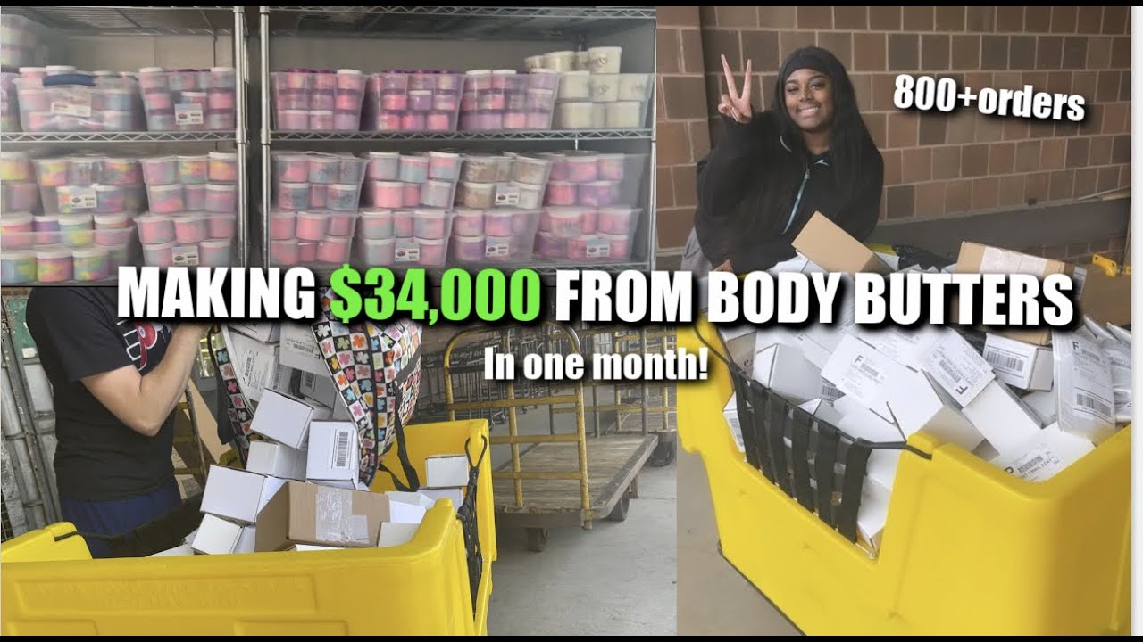 VLOG: ЗАРАБОТОК 34 ТЫСЯЧ ДОЛЛАРОВ ЗА МЕСЯЦ НА ПРОДАЖЕ МАСЕЛ ДЛЯ ТЕЛА | ЗА КУЛИСАМИ