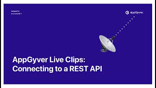 AppGyver Live — Connecting to a REST API [Clip] screenshot 4