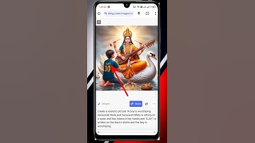 Saraswati Maa 3D Ai image creator 🤩- saraswati pooja bing microsoft image generator