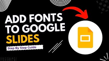 How to add fonts to google slides from computer (Step By Step Guide)