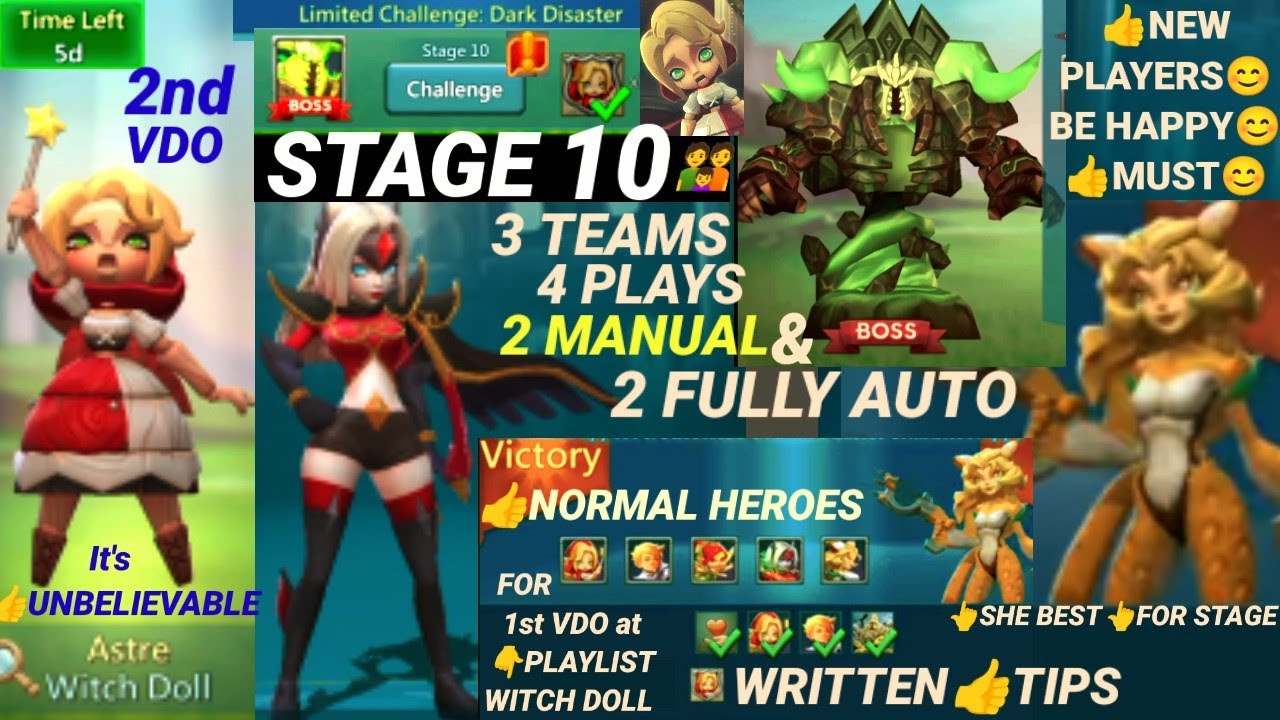 Lords Mobile Dark Disaster Stage 10 EASY WIN Manual Auto Strategies Lords Mobile Dark Disaster Stage 10 Easy Win Manual Auto Strategies