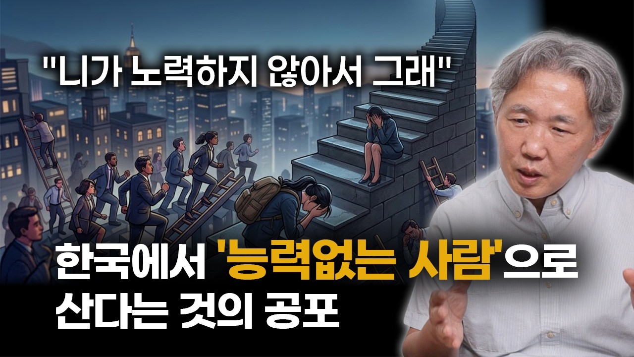공정하게 경쟁했는데 왜 불행할까?ㅣ김태형 심리학자