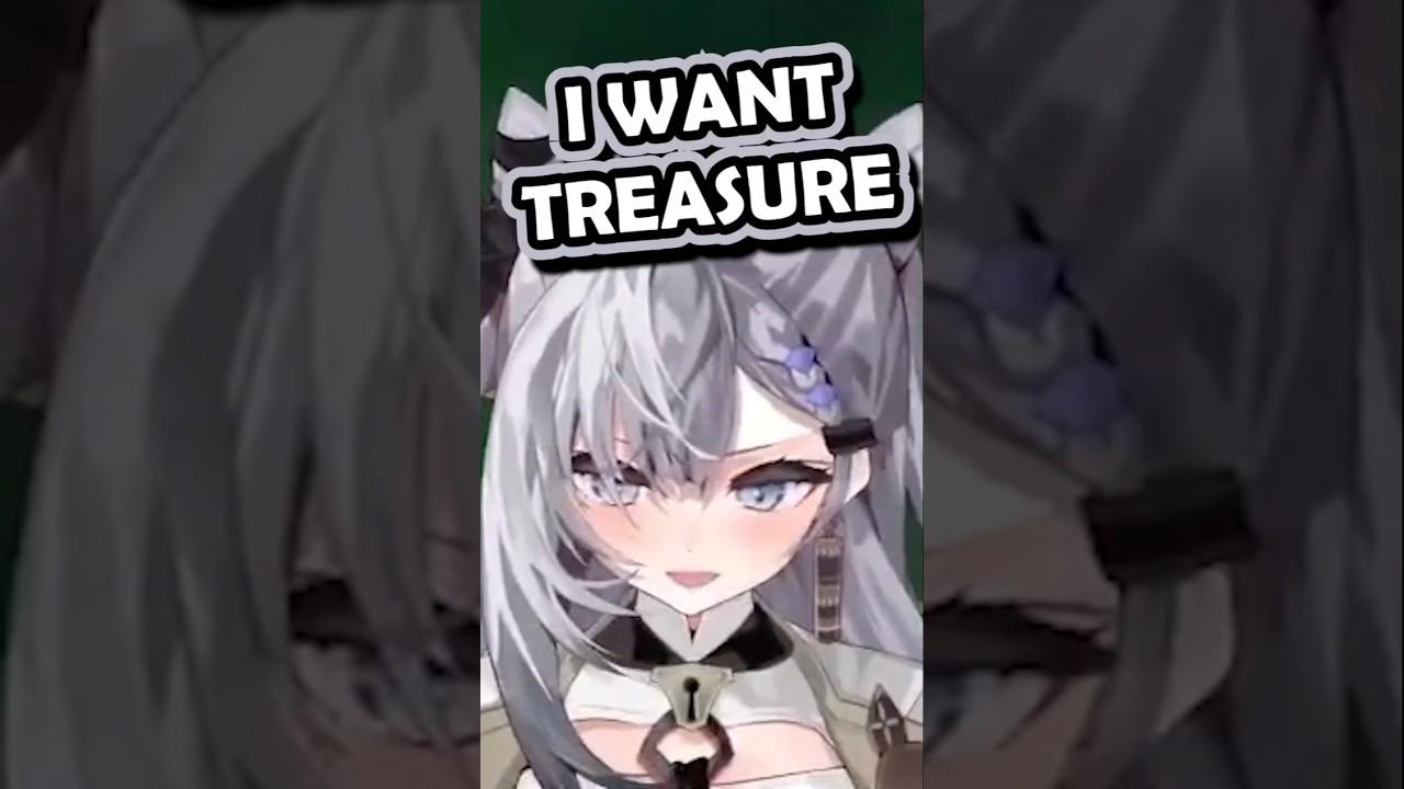 Zeta Want Treasure  #vtuber #hololive #vestiazeta #isekat #holoid #gaming #deezeta