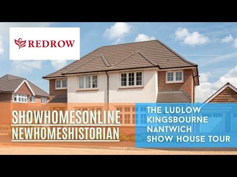 Redrow homes  - The Ludlow @ Kingsbourne, Nantwich, Cheshire Tour By Showhomesonline