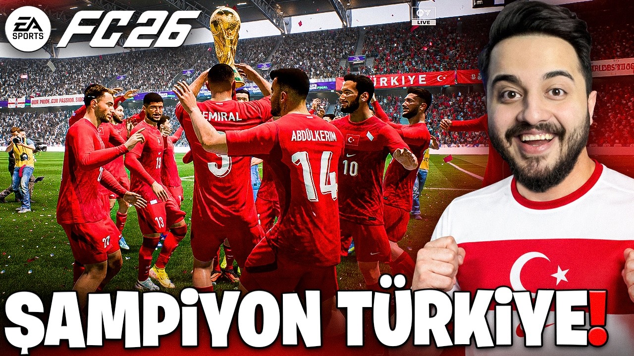 TÜRKİYEMİZ İLE DÜNYA KUPASINI KAZANDIK! NEFES KESEN MAÇLAR! Fifa 2026 Dünya Kupası