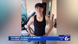 A Juvenile in Cheyenne Wyoming is Missing