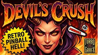 Devil's Crush on Turbo Graphx 16 is INSANE! (Pinball Classic)