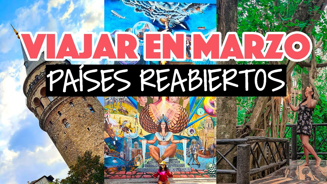 de vacaciones en marzo en Europa