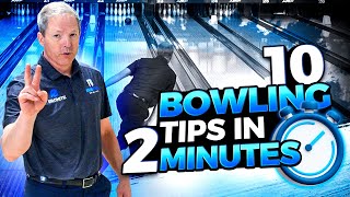 10 Beginner Bowling Tips in 2 Minutes. The BEST Way to Improve FAST!