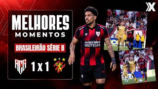 ATLÉTICO-GO 1 X 1 SPORT | MELHORES MOMENTOS | SÉRIE B | RODADA 33