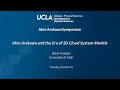 Steve Krueger, University of Utah: “Akio Arakawa and the Era of 2D Cloud System Models”