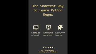 The Smartest Way to Learn Python Regex [Book Launch]