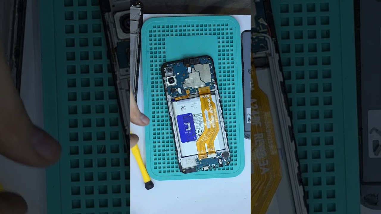 Samsung a24, cambio de pantalla 