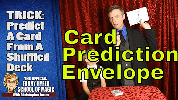 Learn Magic Tricks: Card Trick Envelope Prediction (REVEALED)