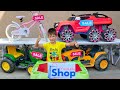 Darius sold his old Tractor and more vehicles Adventures and fun with Tractors | Kidscoco Club