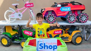 Darius sold his old Tractor and more vehicles Adventures and fun with Tractors | Kidscoco Club