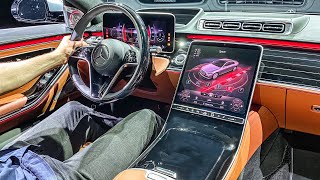 New 21 S Class Full Interior Look Mercedes Benz S500 Walkaround Part Ii Youtube