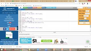 C Programming for Problem Solving Part 5- Switch Statement and Ternary Operator