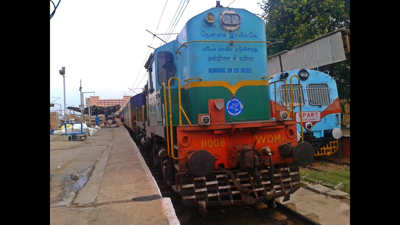 Shunting Scenes at Chennai Central