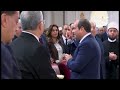 الرئيس السيسي يطمئن الشعب المصري إحنا أمة متماسكة وصلبة بفضل الله وماتقلقوش لأن الله في ضهرنا 