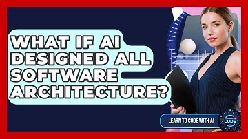 What If AI Designed All Software Architecture? - Learning To Code With AI