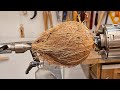 Turning a Coconut into the Coolest Coffee Mug Ever! - Sip in Style