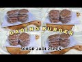 CARA MEMBUAT DAGING BURGER HOMEMADE EKONOMIS || Nita's Kitchen