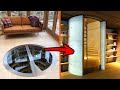 Genius Hidden Rooms and Secret Furniture !