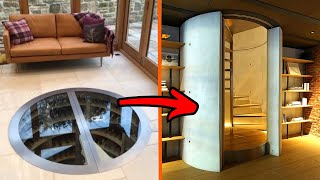 Genius Hidden Rooms and Secret Furniture !