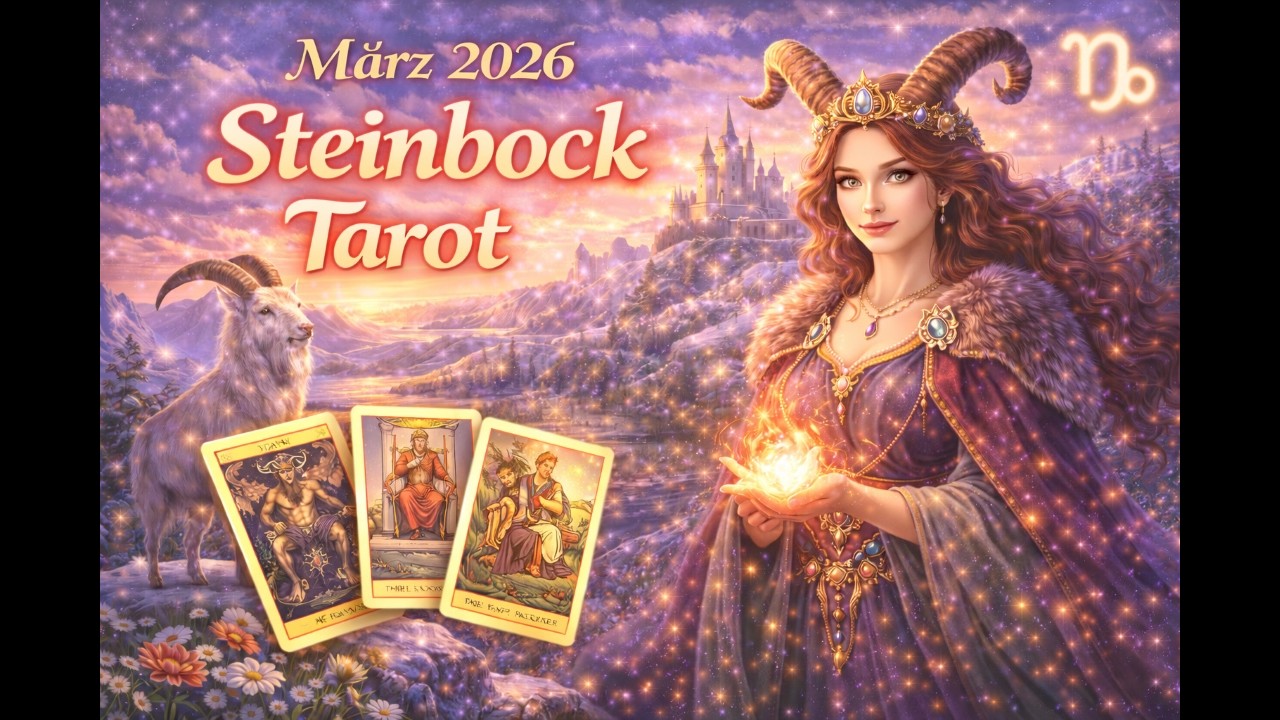 Tarot ♑️ Steinbock ♑️ März 2026. Eine Brücke bricht – aber genau das führt dich in dein Happy End.