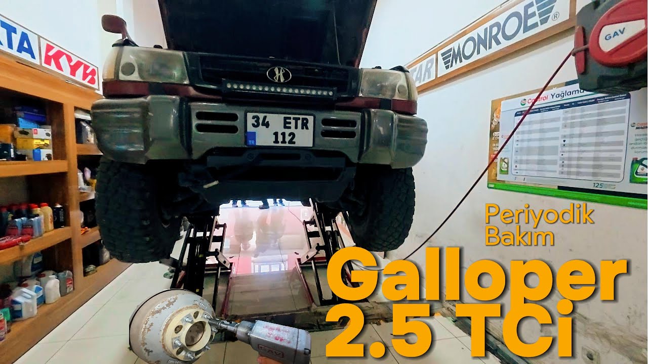 Hyundai Galloper 2.5 TCİ periyodik bakım günü #galloper #bakım #pajero