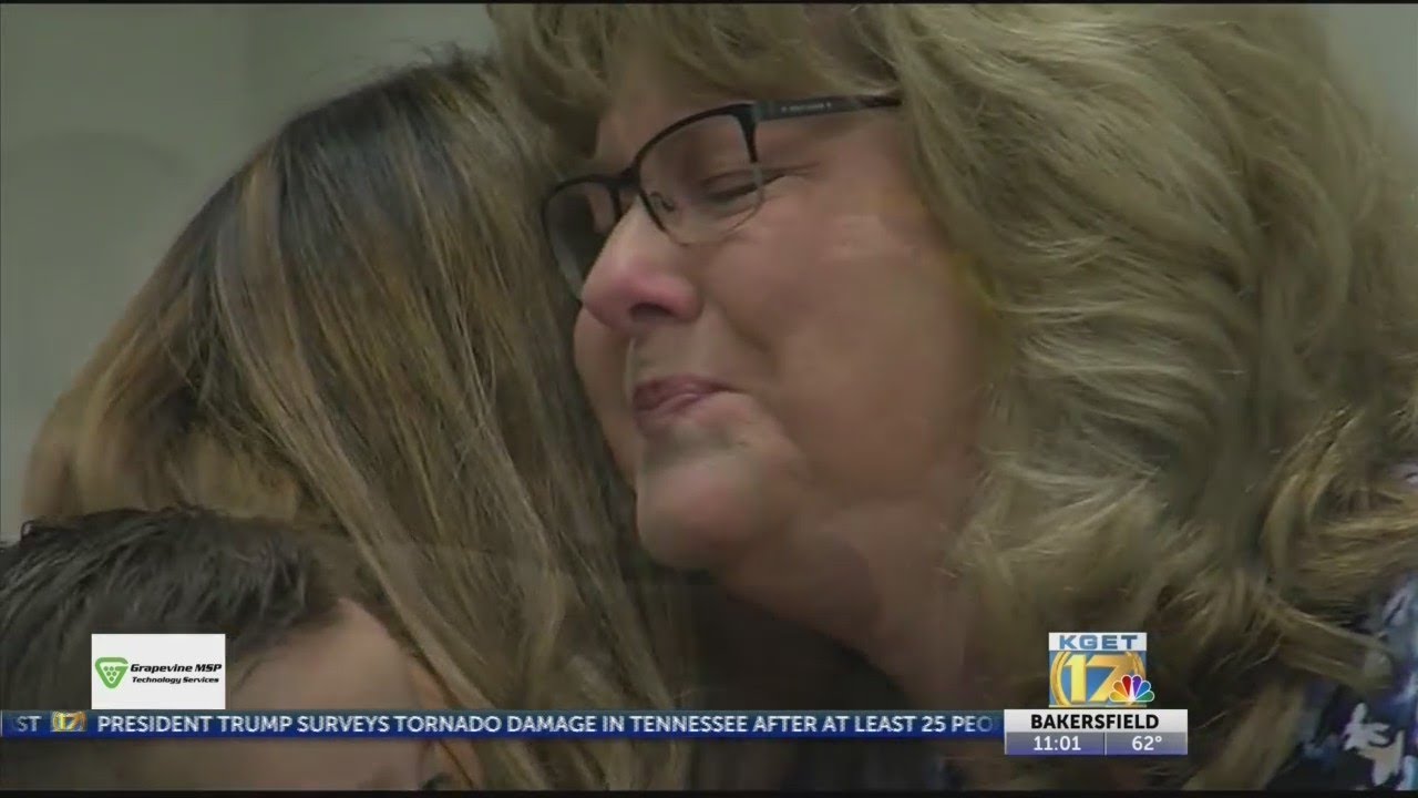 Woman meets blood donors who saved her life - YouTube